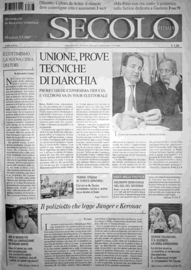 martedì 3 luglio 2007