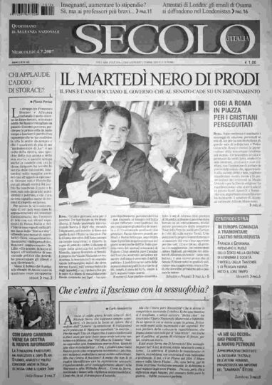 mercoledì 4 luglio 2007