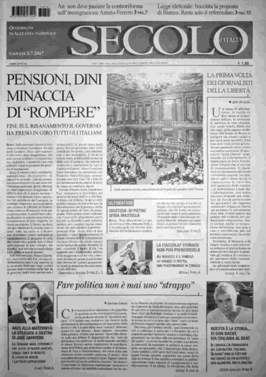 giovedì 5 luglio 2007