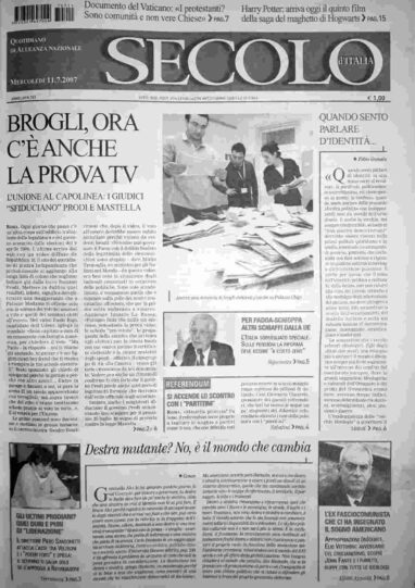 mercoledì 11 luglio 2007