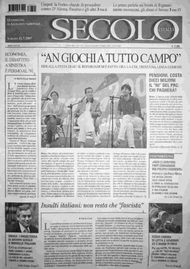 sabato 21 luglio 2007