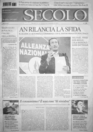 domenica 29 luglio 2007