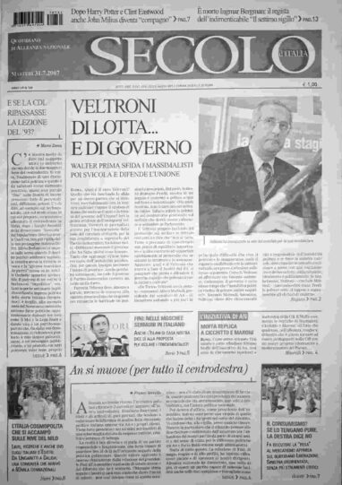 martedì 31 luglio 2007