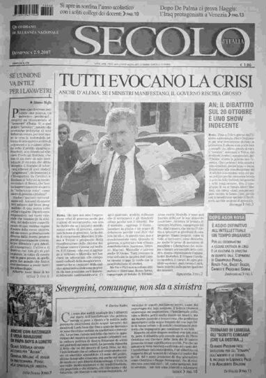 domenica 2 settembre 2007