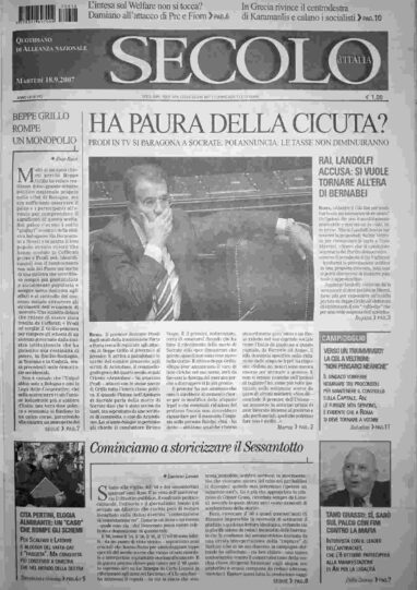 martedì 18 settembre 2007