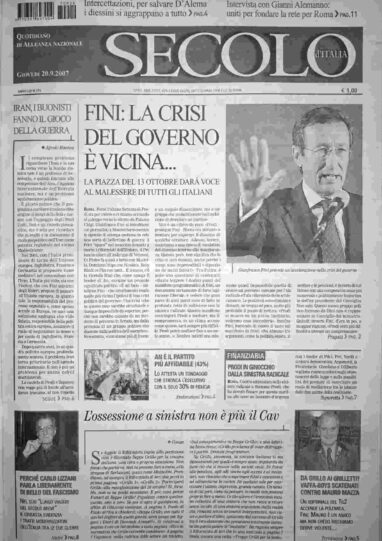 giovedì 20 settembre 2007