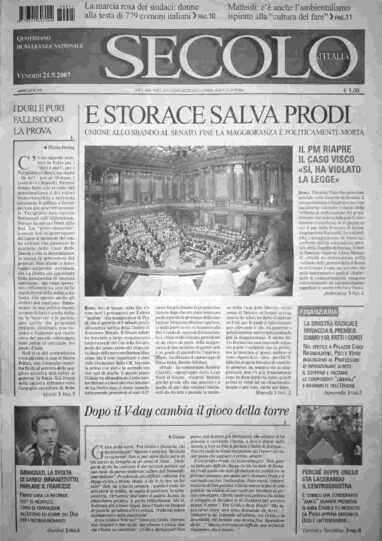 venerdì 21 settembre 2007