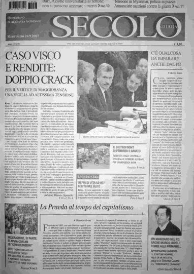 mercoledì 26 settembre 2007