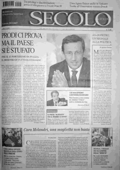 sabato 29 settembre 2007