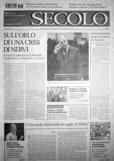 venerdì 5 ottobre 2007