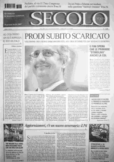 martedì 16 ottobre 2007