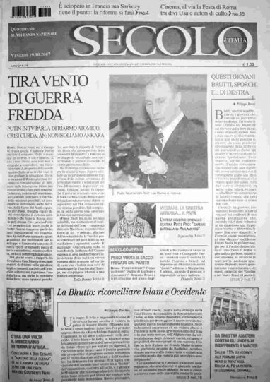 venerdì 19 ottobre 2007