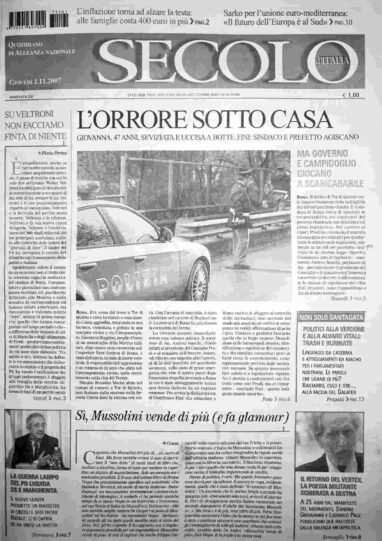 giovedì 1 novembre 2007
