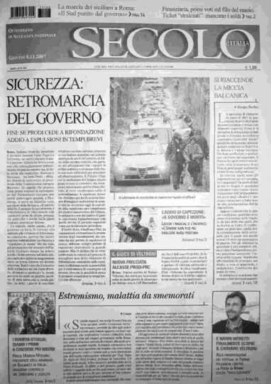 giovedì 8 novembre 2007