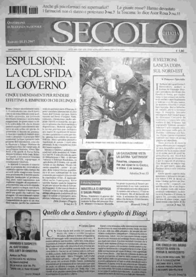 sabato 10 novembre 2007