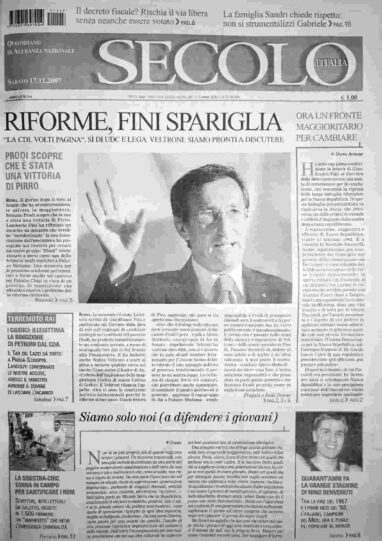 sabato 17 novembre 2007