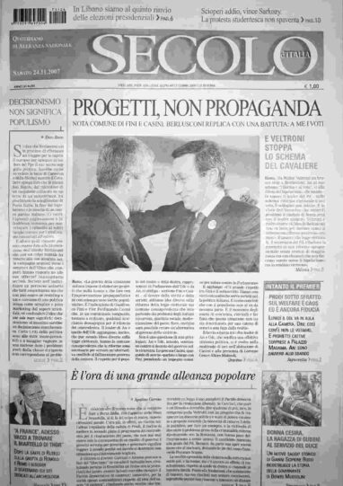 sabato 24 novembre 2007