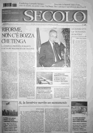 mercoledì 12 dicembre 2007