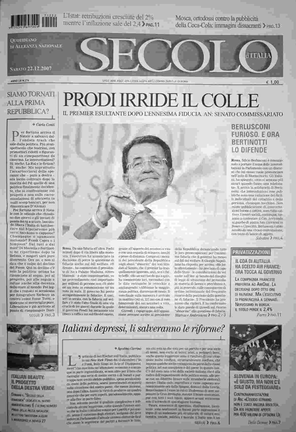 sabato 22 dicembre 2007