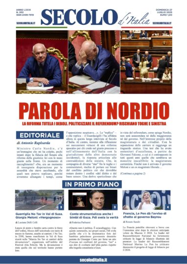 Domenica 27 luglio 2025