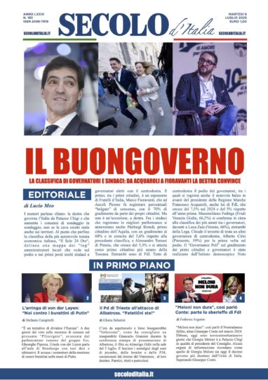 Martedì 8 luglio 2025