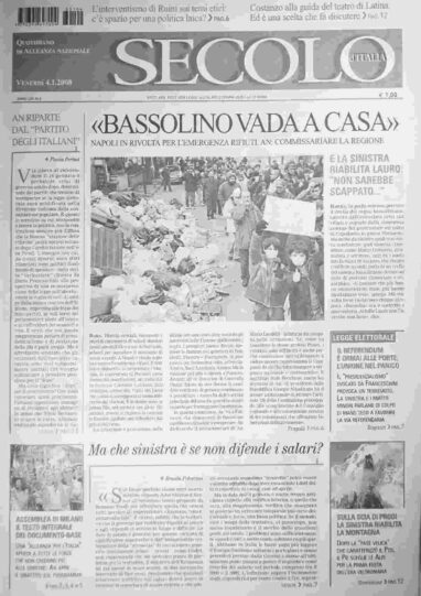 venerdì 4 gennaio 2008