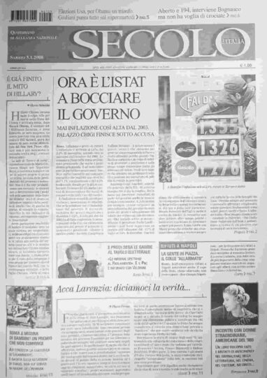 sabato 5 gennaio 2008