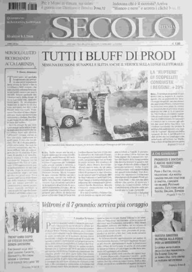 martedì 8 gennaio 2008