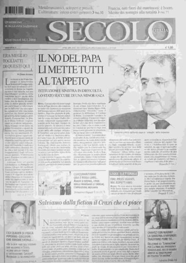 mercoledì 16 gennaio 2008