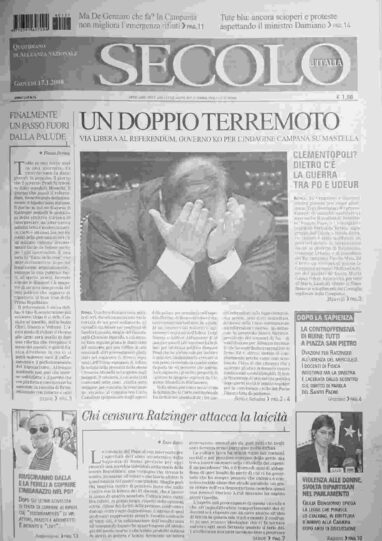 giovedì 17 gennaio 2008