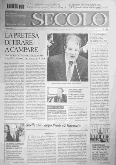 mercoledì 23 gennaio 2008