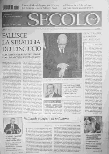 mercoledì 30 gennaio 2008