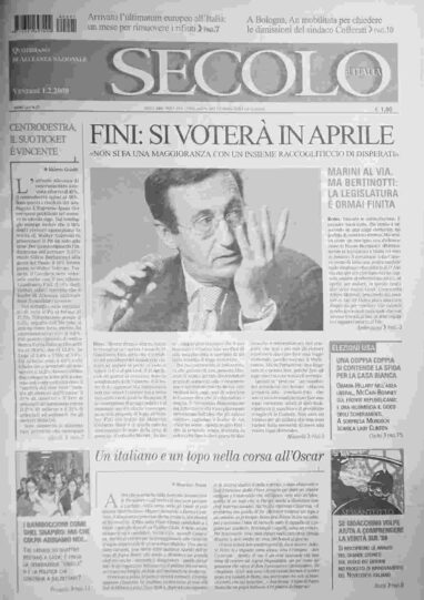 venerdì 1 febbraio 2008