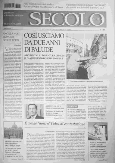 mercoledì 6 febbraio 2008