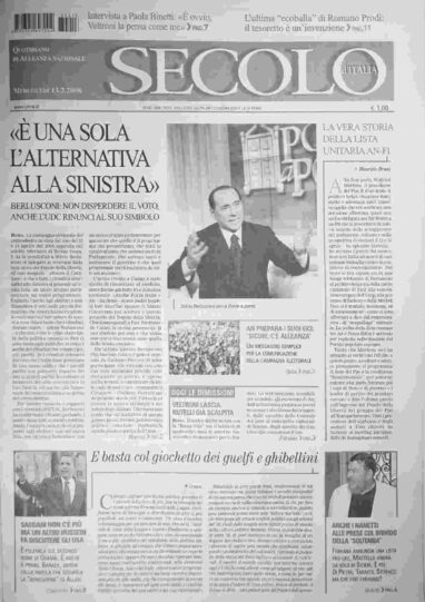 mercoledì 13 febbraio 2008