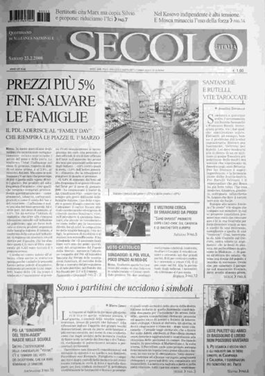 sabato 23 febbraio 2008