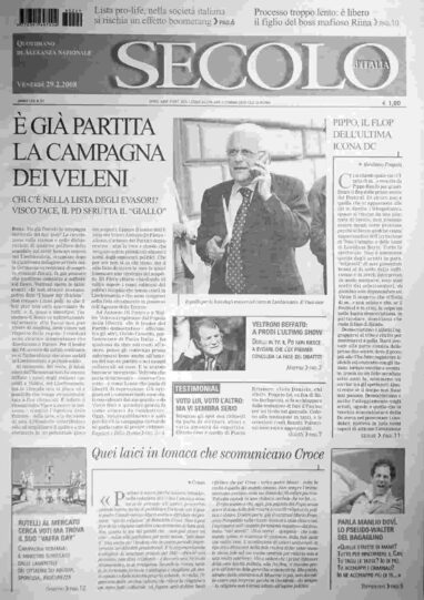 venerdì 29 febbraio 2008