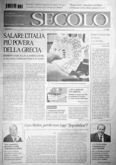 mercoledì 12 marzo 2008