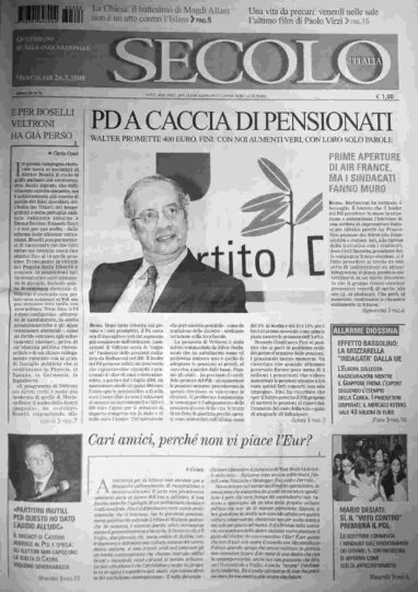 mercoledì 26 marzo 2008