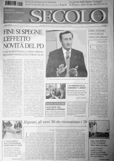 mercoledì 2 aprile 2008