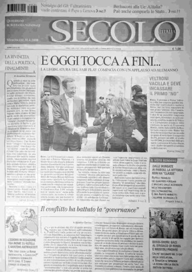 mercoledì 30 aprile 2008