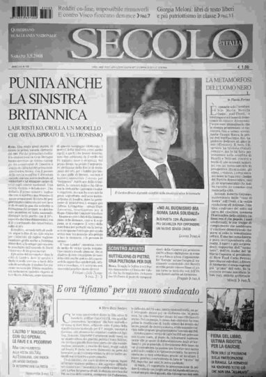 sabato 3 maggio 2008