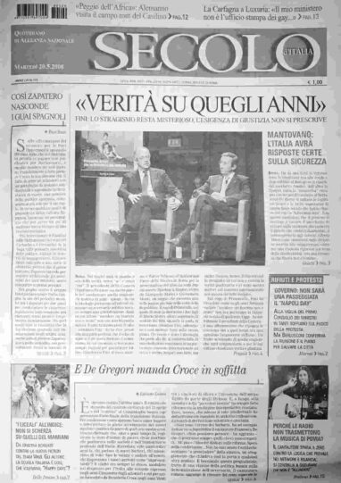 martedì 20 maggio 2008