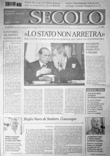 sabato 31 maggio 2008