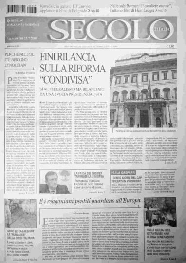 mercoledì 23 luglio 2008