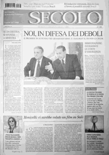 sabato 26 luglio 2008