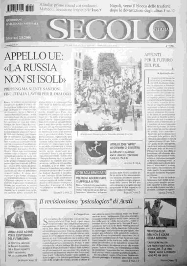 martedì 2 settembre 2008