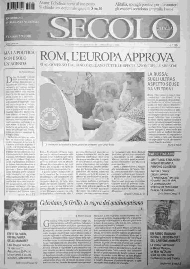 venerdì 5 settembre 2008