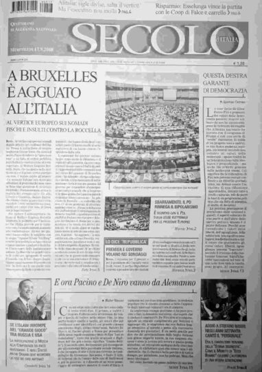 mercoledì 17 settembre 2008