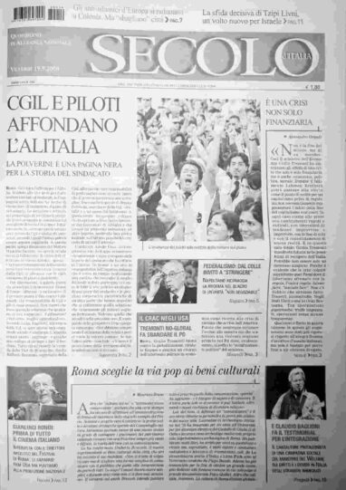 venerdì 19 settembre 2008